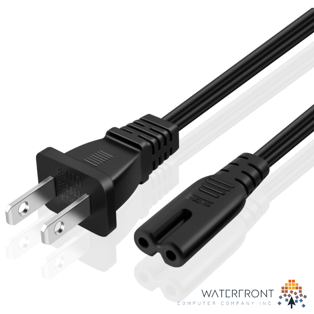 IEC C7 power cable ends